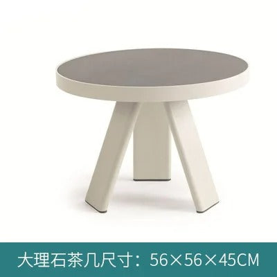 Outdoor leisure rattan sofa courtyard hotel balcony villa open-air leisure rattan chair coffee table sofa